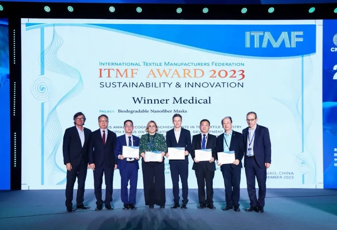 Победитель Medical получает ITMF Устойчивость и Инновации Award